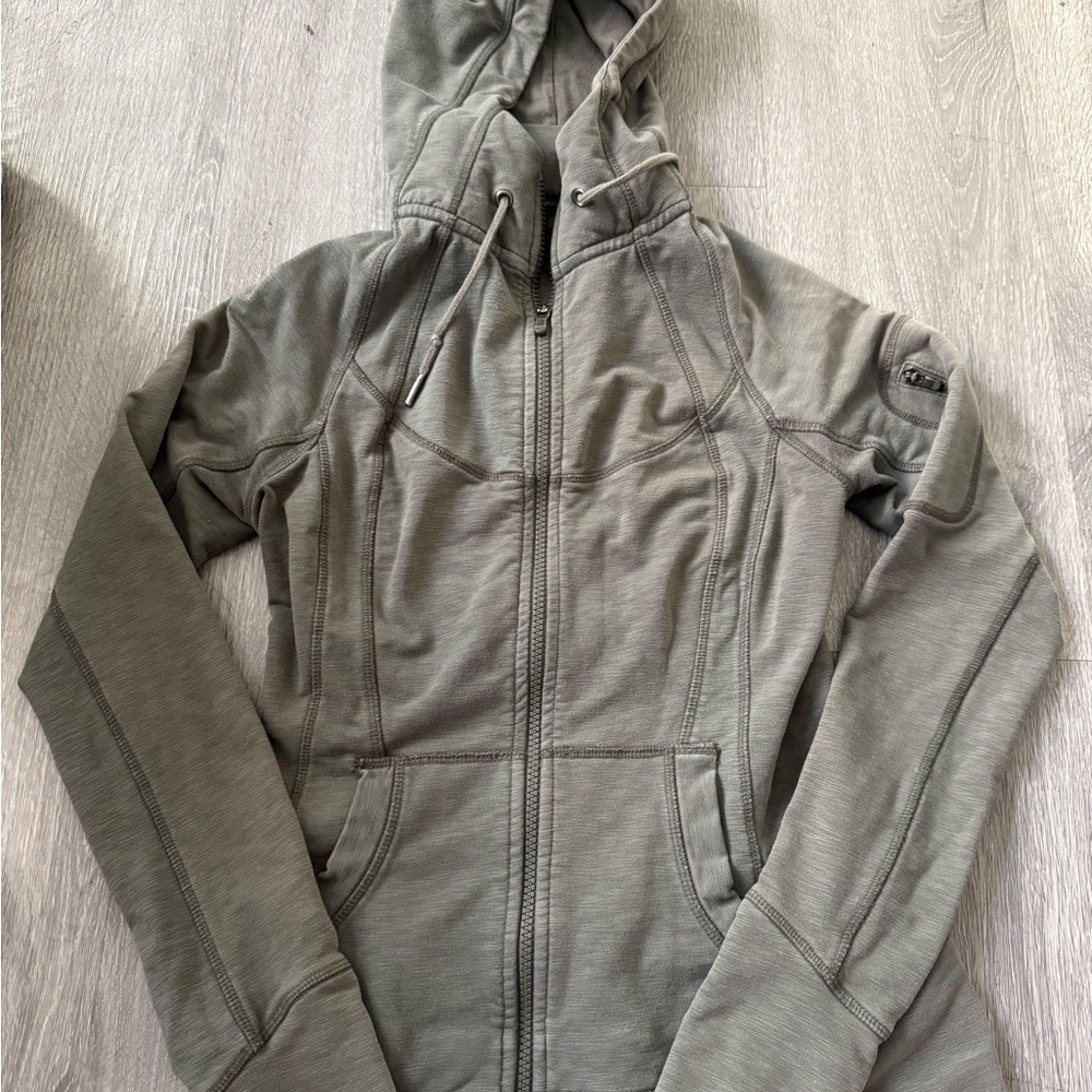 Women's athleta green full zip Jacket